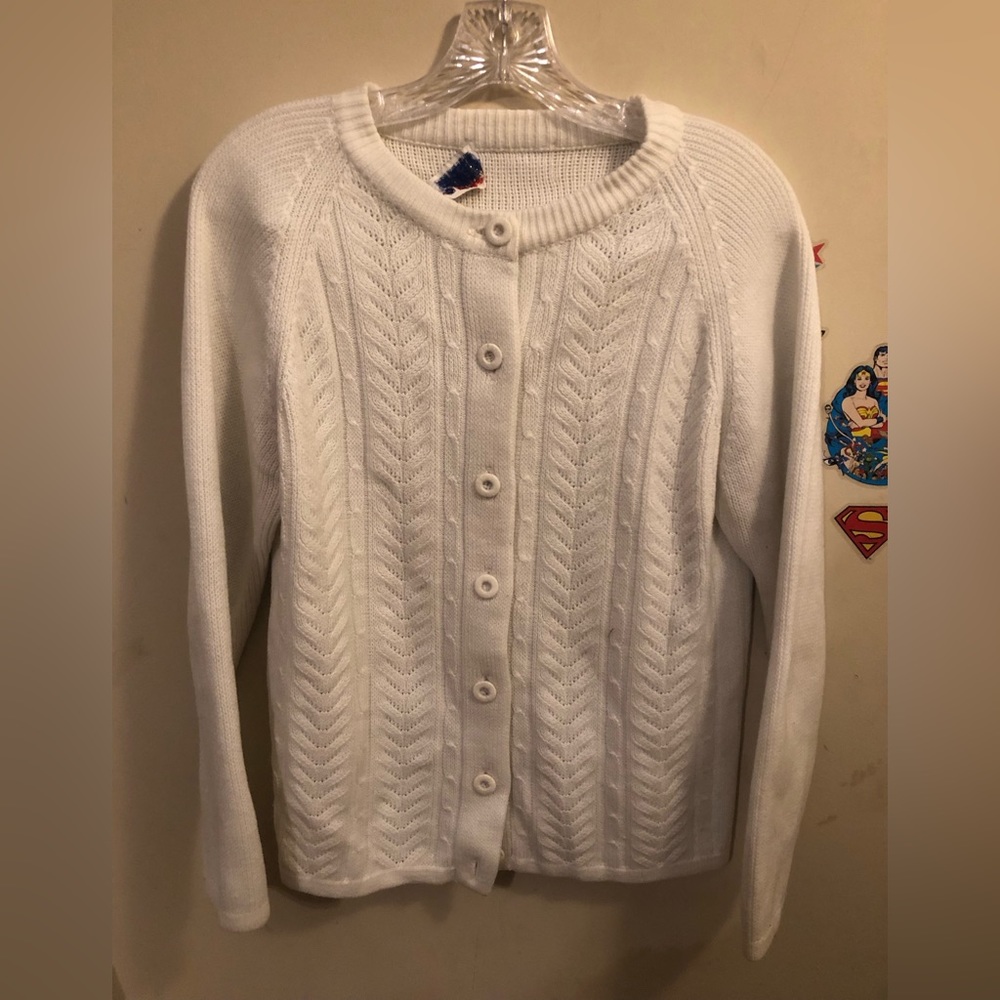 Women’s button down sweater